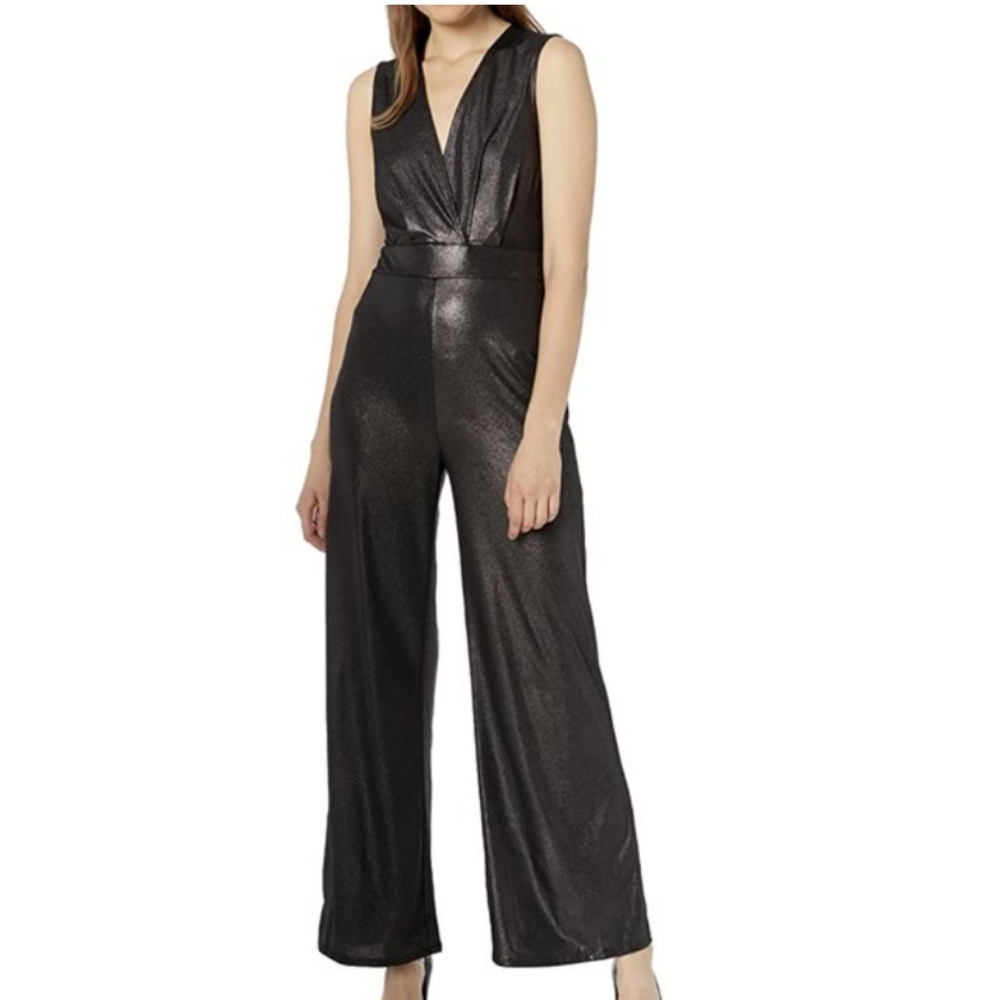 Bcbgeneration Pants Jumpsuits Black Shimmer